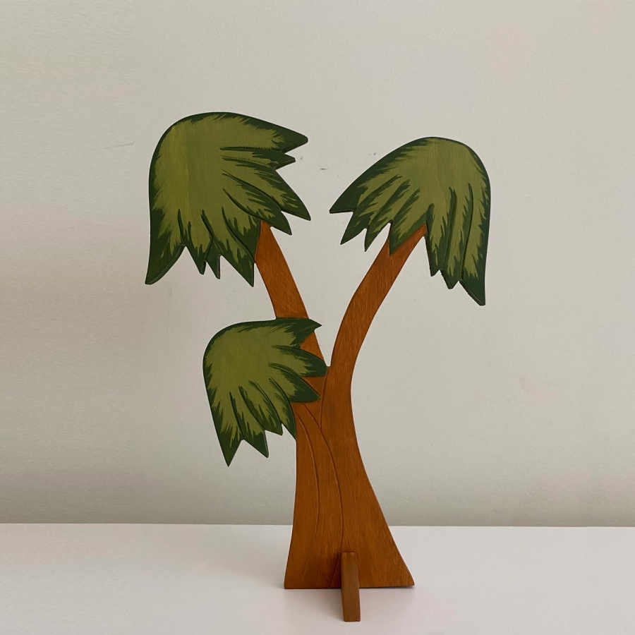 Palm Tree, 3 Trunks, Small