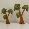 Palm Tree, 3 Trunks, Large